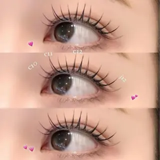 マツエク・マツパ UMI SALON ʚ🎀ɞ⋆のマツエク・マツパデザイン