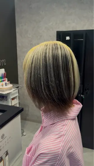 ショート カラー ヘアアレンジ ✨透明感／艶／ レイヤー／相原楓🍁のヘアスタイル