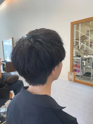 ショート パーマ/フェード🔥 佐々木波人のヘアスタイル