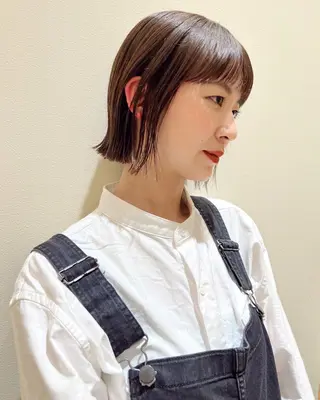 ショート 守屋 瞳子のヘアスタイル