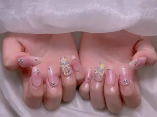 ネイル 長さだし専門店 M2　rikaのネイルデザイン