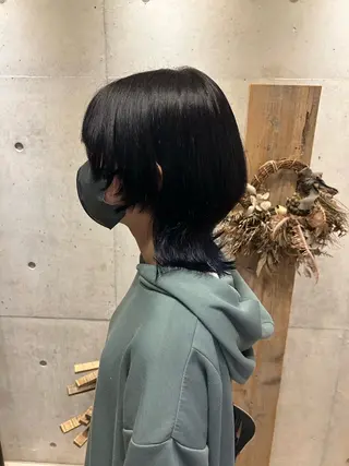 ミディアム 丸山 莉世のヘアスタイル