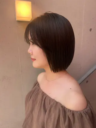 ショート 浅倉栞 /透明感カラーのヘアスタイル