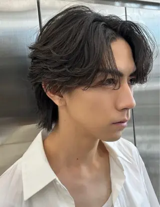 パーマ メンズ 👑メンズパーマ屋 👑/栄/馬場斗生のヘアスタイル