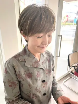 ショート 田中 叶太のヘアスタイル