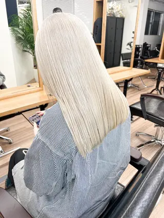 セミロング カラー パーマ ヘアアレンジ メンズ キッズ ネイル マツエク・マツパ アイブロウ ブリーチ　ハイトーン 特化🌈フジタハルキのヘアスタイル