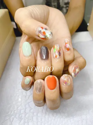 ネイル KOLLABO nailのネイルデザイン