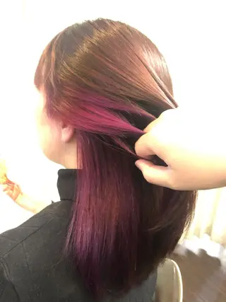 カラー Natsu 。のヘアスタイル