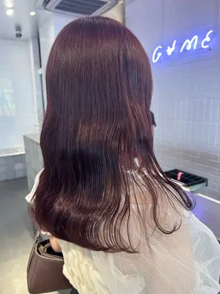 カラー 🤍垢抜け♡透明感 カラーmoeka🤍のヘアスタイル