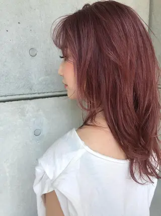 セミロング AYAKA 下北沢suuのヘアスタイル