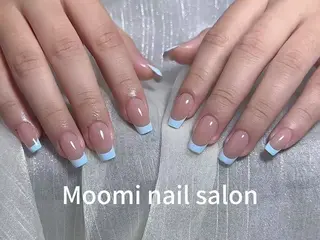 ロング 長さだし専門 Moominのネイルデザイン