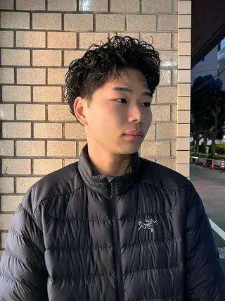 ショート パーマ メンズ トレンドヘア◎ 店長 清原佑太のヘアスタイル