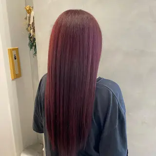 ロング カラー 井手 孔介のヘアスタイル