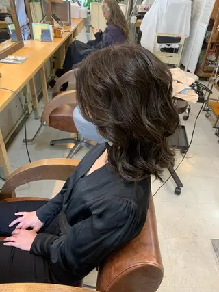 ミディアム ヘアアレンジ Kaori / P’s 渋谷のヘアスタイル
