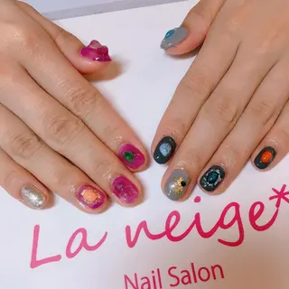 ネイル La neige* yuki 🐩🌙のネイルデザイン