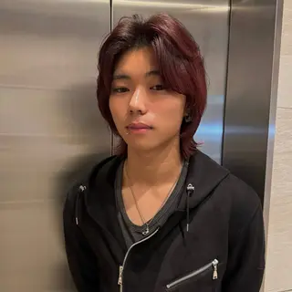 ミディアム メンズミディアム☁️ ✨ナチュラル/下村迅のヘアスタイル