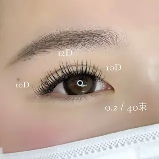 マツエク・マツパ アイラッシュ アトリエBONOのマツエク・マツパデザイン