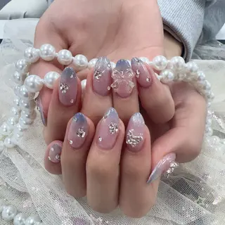 ネイル 🍄Rina🍄 韓国風ネイルのネイルデザイン