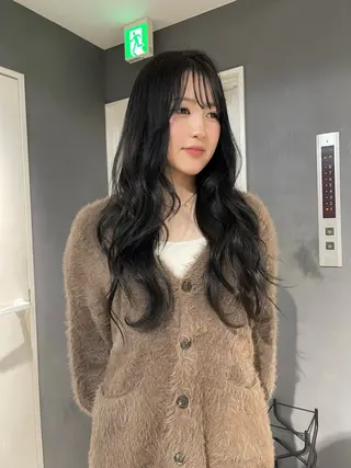 ロング カラー 透明感カラー/レイヤ ー/艶髪/NENEのヘアスタイル