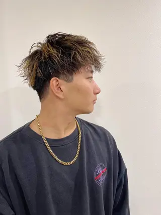 ショート メンズ 心斎橋メンズサロン リベルテグリットのヘアスタイル