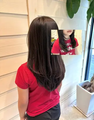 ロング 山口 南のヘアスタイル