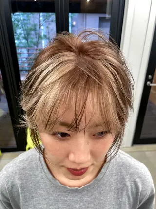 ショート カラー 関 京磨のヘアスタイル