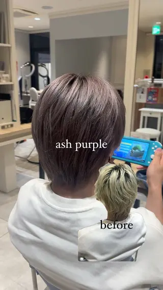 メンズ レイヤーカット Y2K/𝓡𝓲𝓷のヘアスタイル