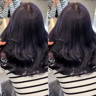 セミロング カラー 大阪ハイトーン /MYUUのヘアスタイル