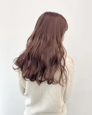 ロング カラー 【ブリーチカラー】 🌈ALIVE若山葵のヘアスタイル