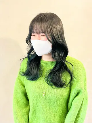 ロング カラー 透明感style 🌿 ASUKAのヘアスタイル