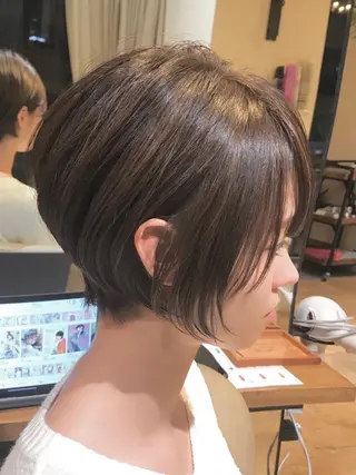 ショート ✨大人ショート特化 /カットモデル/銀座のヘアスタイル