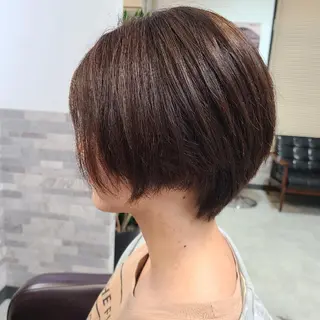 ショート ムラヤマ ユウキのヘアスタイル