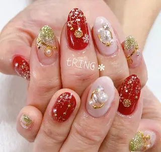 ネイル tRING＊ しいの木台のネイルデザイン