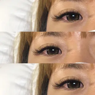 ロング カラー パーマ ヘアアレンジ メンズ キッズ ネイル マツエク・マツパ Lulu Lash ✳︎のマツエク・マツパデザイン