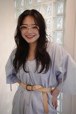 ロング カラー 村田 りょうやのヘアスタイル