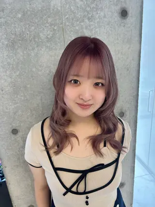 ロング ️💜akari💜 ハイトーン/レイヤーのヘアスタイル