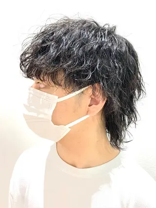 パーマ メンズ 【メンズ特化美容師】 山﨑　凌のヘアスタイル