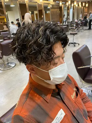 ショート パーマ メンズ Kimura Miyukiのマツエク・マツパデザイン