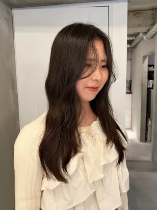 ロング 中野 こころのヘアスタイル