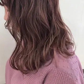 ロング カラー 似合わせ/透明感カラ ー/QUATRO谷口のヘアスタイル