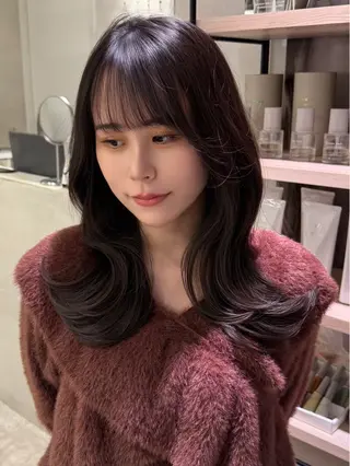 セミロング キートス西梅田⭐️ こうきのヘアスタイル