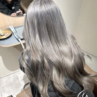 ロング カラー 高橋 那美のヘアスタイル