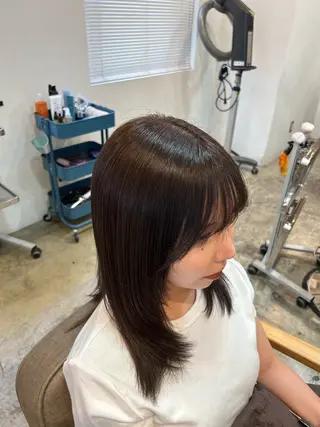 カラー hair brace 智之のヘアスタイル