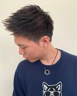 ショート メンズ Beach 代表 KENTAのヘアスタイル
