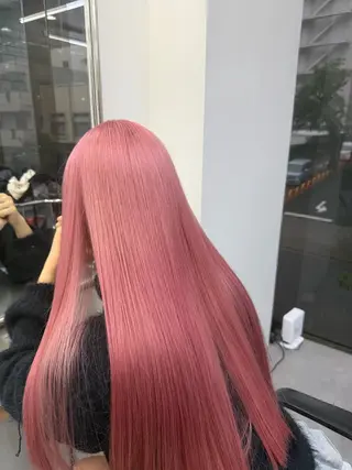 ロング カラー 蔭山 幸奈のヘアスタイル