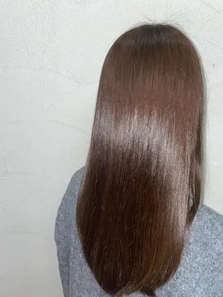 ロング カラー 大塚 友茉のヘアスタイル