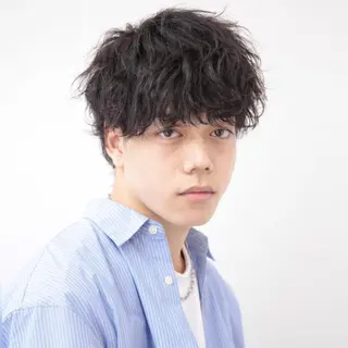 ショート カラー パーマ メンズ 【メンズ専門】 古田　隆悟のヘアスタイル