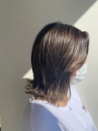 セミロング I nagiのヘアスタイル