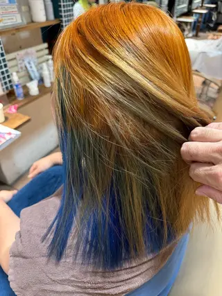 カラー 吉田 茂樹のヘアスタイル