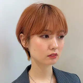 ショート カラー ショート/ボブ/パー マ原宿🪷Akinaのヘアスタイル
